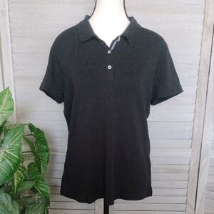 ⚜️ Nautica Black Cotton Polo